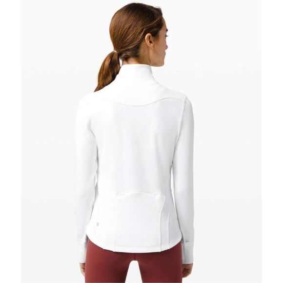 Lululemon Flash Forward Full Zip Jacket in White Size 6 - Picture 2 of 12
